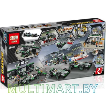 Конструктор Lepin 28006 Формула-1 Mercedes AMG Petronas картинка 2